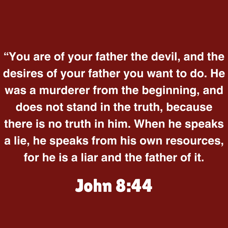 MinMarjorieB's tweet photo. Just like in Jesus' days many are controlled by the devil, and sadly if they don't repent they will spend eternity in hell with him!  Therefore, if you have not already done so, give your life to the LORD, before it's too late! https://t.co/dJnQN7SLqz
