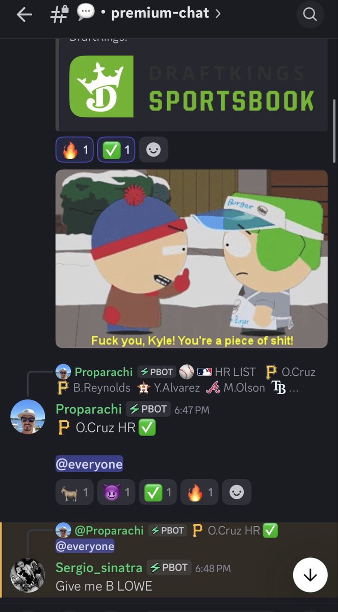 PROPARACHI's tweet photo. 🔥Another crazy day in the Discord! @propsbotai 

🔮Gave out 4 HR Props ✅✅✅✅

#MLB #Props #Propsbotai #Gambling𝕏 #GamblingTwitter 

 🧠 4? Yes 4/12 =33.3% - Elite on HR props. That’s most I have shared in one day I was nervous. Weather heating up multiple good spots. We can look forward to more HR days like today.