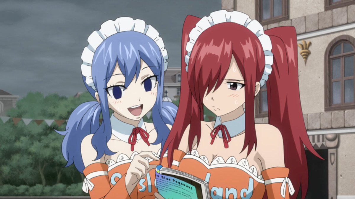 juvidoo's tweet photo. juvia day on pride month... hmm yeah sounds about right https://t.co/LuwfVVEBNl