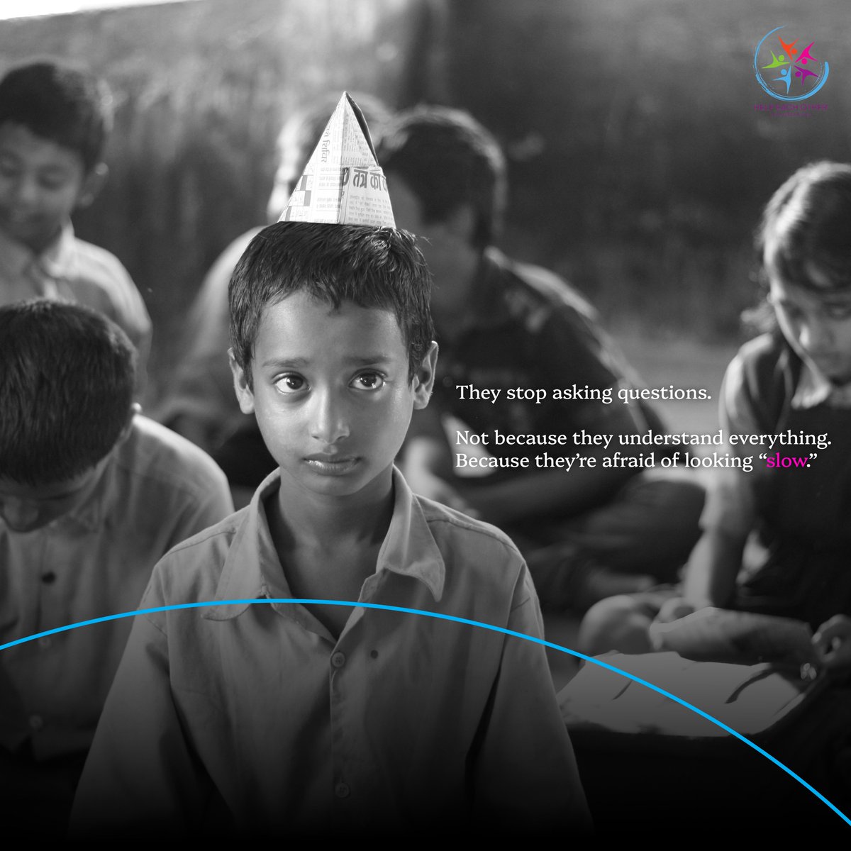 HelpEachOt44980's tweet photo. A child who stops asking questions isn't always learning. Sometimes, they're struggling in silence.

Let's look beyond grades and notice the signs. Every child deserves support, understanding, and a chance to thrive. 💙

#HelpEachOther #EducationForAll #EveryChildCounts https://t.co/QGAz57flnQ