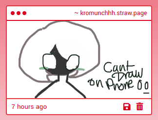 kromunch 💢 tweet media