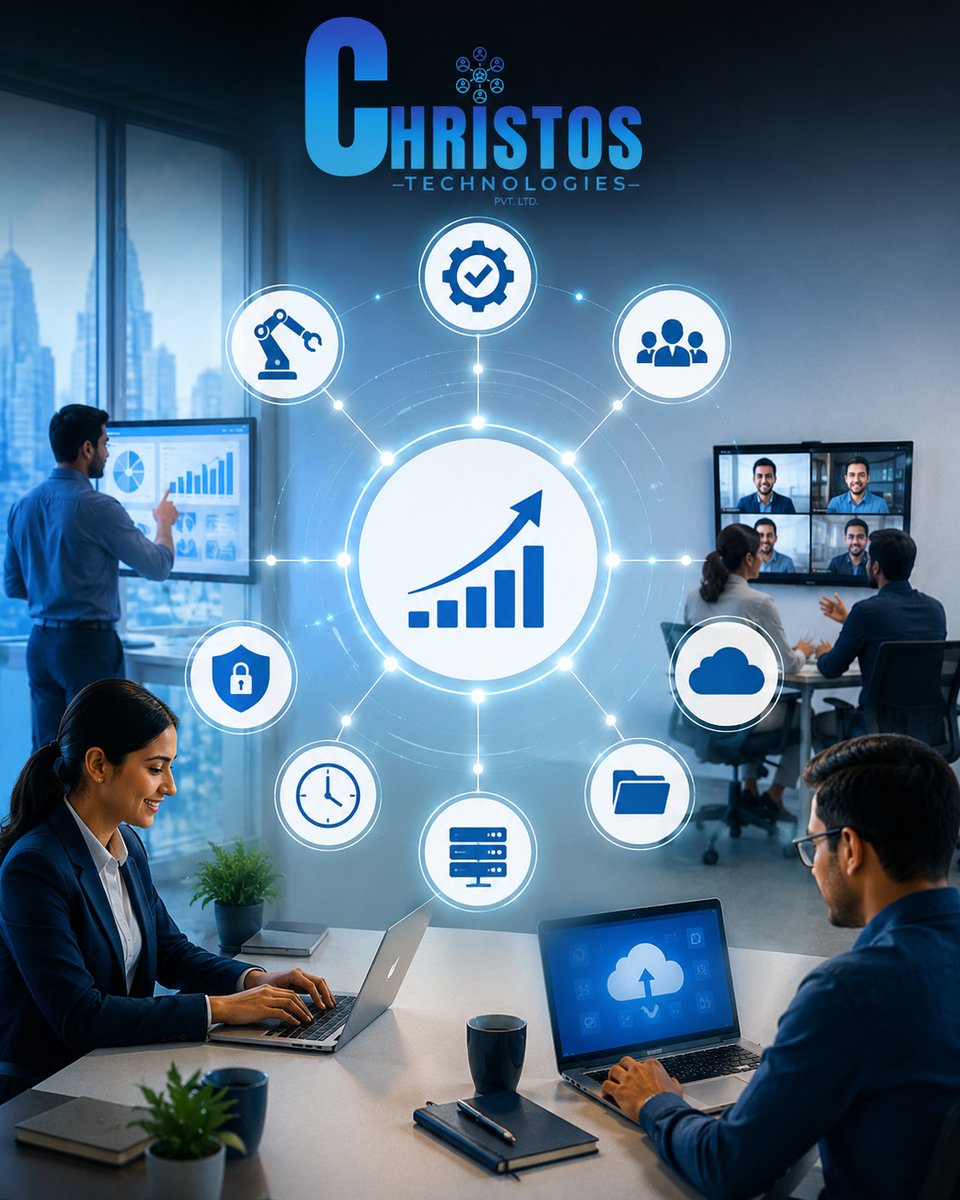 christos_tech's tweet photo. How IT  Solutions Improve Business Productivity
In today’s fast-moving business world, productivity is one of the biggest factors behind growth. Smart IT solutions help businesses work faster, reduce manual tasks and create a more efficient workflow.
#Christostechnologies https://t.co/I0F8M5g0Ce