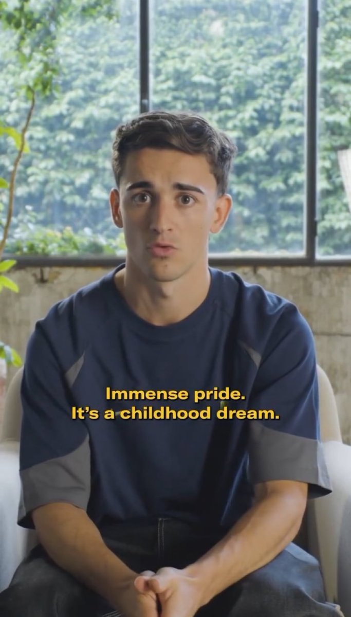 Thebarcaextra's tweet photo. How do you feel when you represent your country in the World Cup?

Gavi: “It's a great honor. Since childhood, your dream has always been the ability to represent your country. And for me, representing my country in the World Cup is an indescribable pride.” https://t.co/RCOwGCKMNF