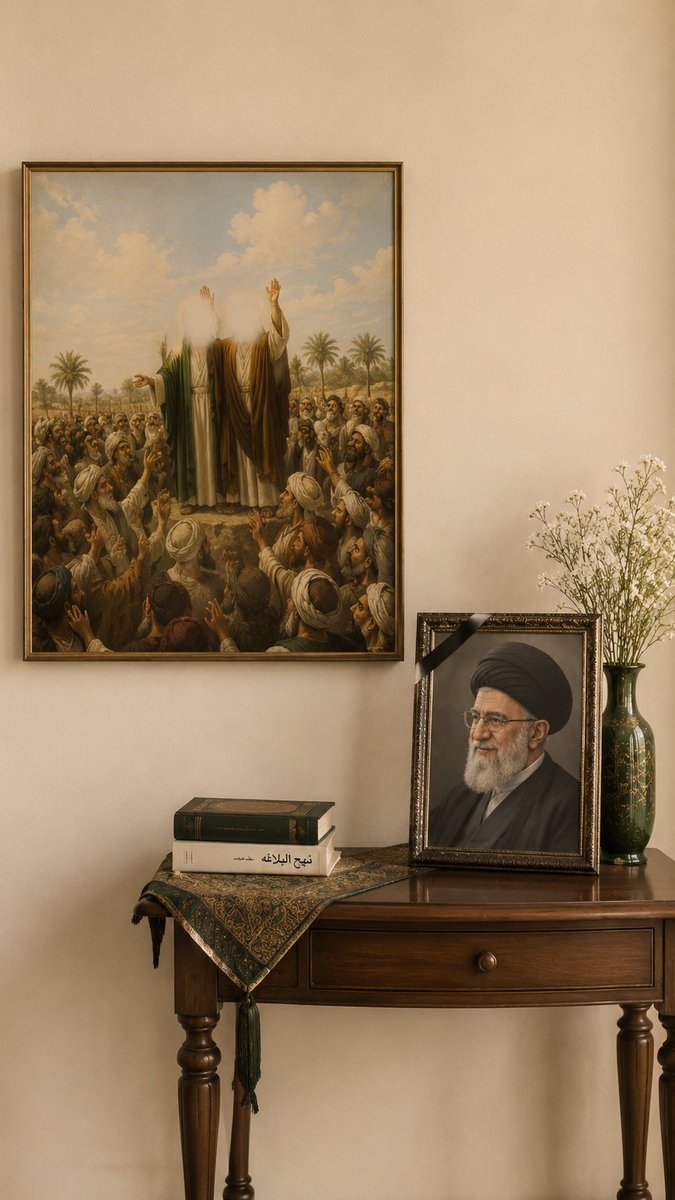 miss_shokoh's tweet photo. رهبر شهیدم؛
 تو از تبار همان مردانی بودی که غدیر را نه در کتاب‌ها، که در زندگی خود معنا کردند.تو آموخته بودی که ولایت، فقط یک واژه نیست؛ راهیست که باید برایش ایستاد، باید برایش از خود گذشت، و اگر لازم شد، برایش شهید شد...

#لبیک_یا_خامنه_ای https://t.co/hAYzPfZiAb