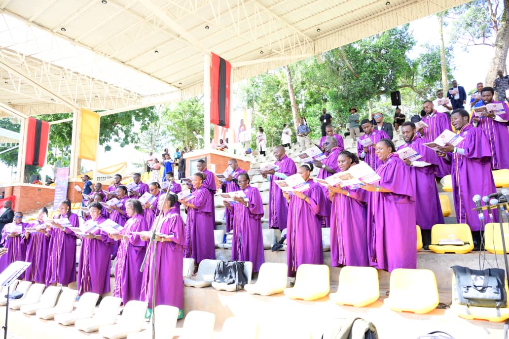 newvisionwire's tweet photo. Happening Now: The Anglican Church is holding virtual Martyrs Day prayers at the Anglican Site, Namugongo, today as we commemorate the faith, courage, and sacrifice of the Uganda Martyrs.
 
@UCUniversity @ChurchofUganda_

#NationalMartyrsChoralFestival #MartyrsDay2026 #UgandaMartyrs #VisionUpdates

📷Nsimbi Ponsiano