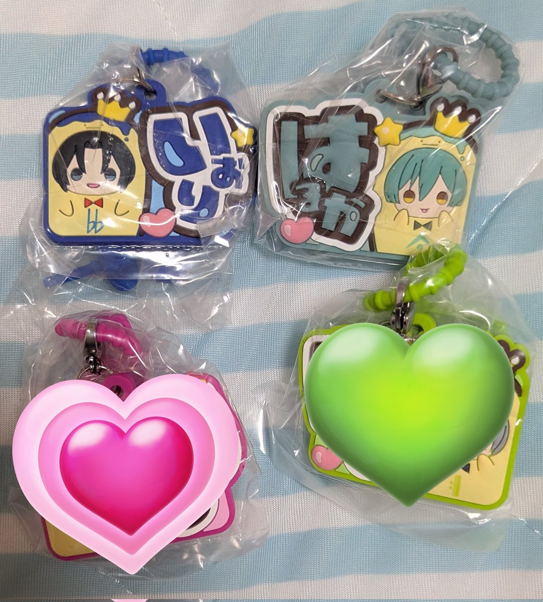 MONA21050's tweet photo. 【交換】
アイドリッシュセブン　アイナナ　ぷっくりカラフルマルチチャーム
 #アイナナ交換 

【譲】画像の一織、悠

【求】環×2
郵送or都内手渡し(池袋辺り)可能
お気軽にお声がけ下さい😊 https://t.co/Q9Srnxyb6M