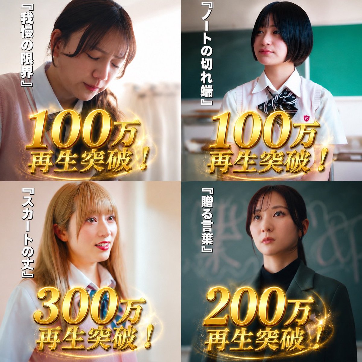 PiS85e's tweet photo. 👑 記念すべき1,000万回再生達成！ 🎊

タイトル 「これいくら？」

ついに再生回数 1,000万回突破！
まさに大バズりと言ってもいいのではないでしょうか！？

まだご覧になっていない方は、ぜひチェックしてみてください✨
↓
https://t.co/4yTyY7qb08

#教室の声

★監督/脚本/撮影/編集　
#本木真武太 
★録音/制作進行　
#今村祐l