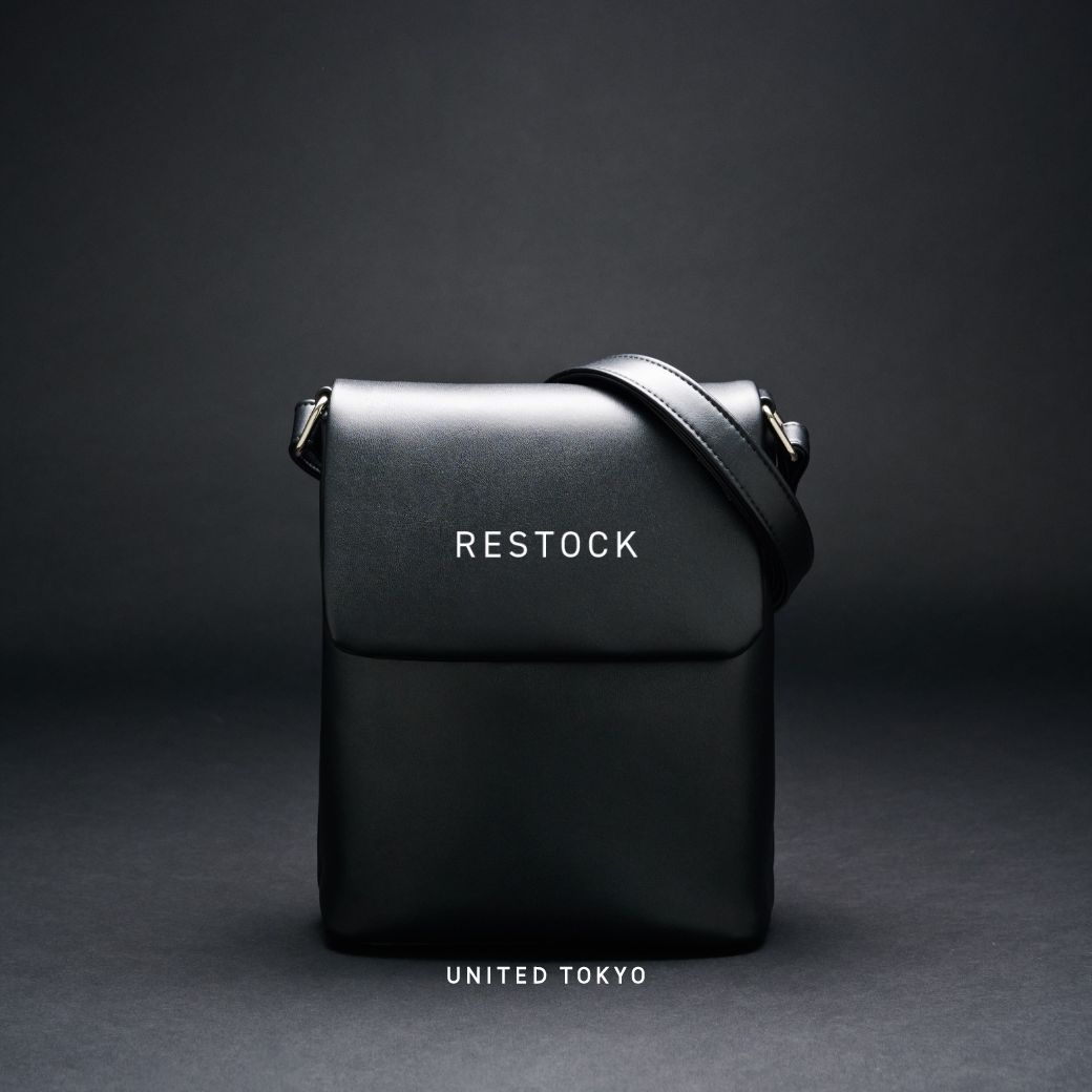 再入荷／ LEATHER SHOULDER MINI BAG あの完売バッグが、再入荷