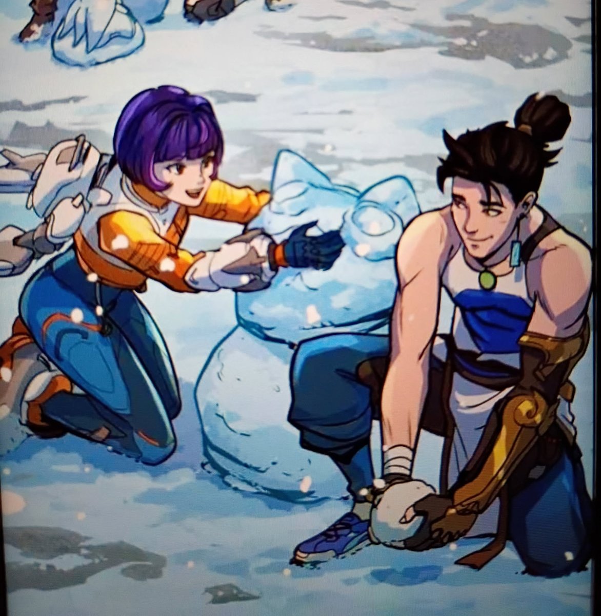 JustBeKind85's tweet photo. Wuyang x Juno food in Overwatch (1/5)

❥ Tags #overwatch #wuyang #juno https://t.co/R37AUy4VKZ