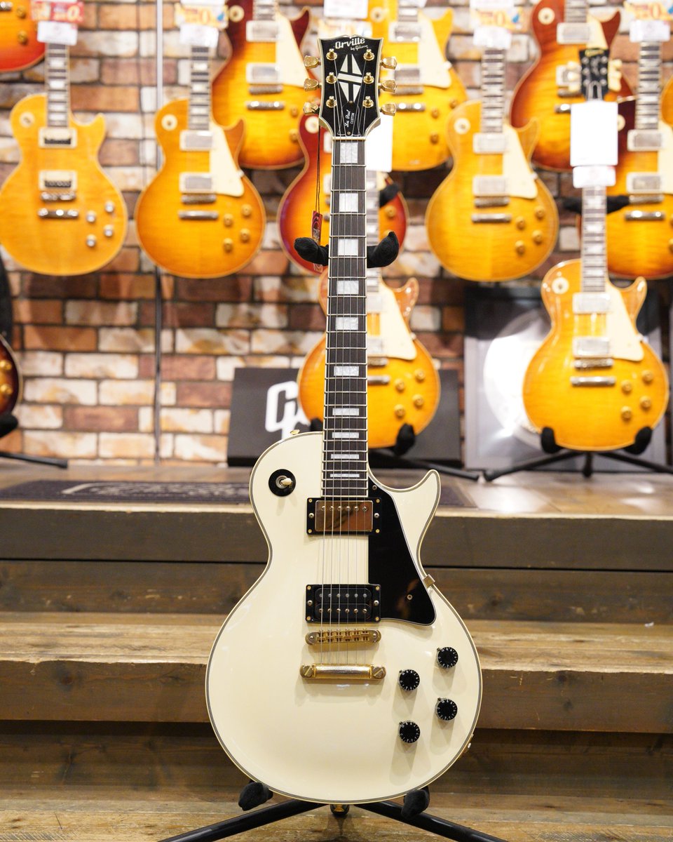 中古新入荷🔥 Orville by Gibson LPC / Les Paul Custom Alpen White