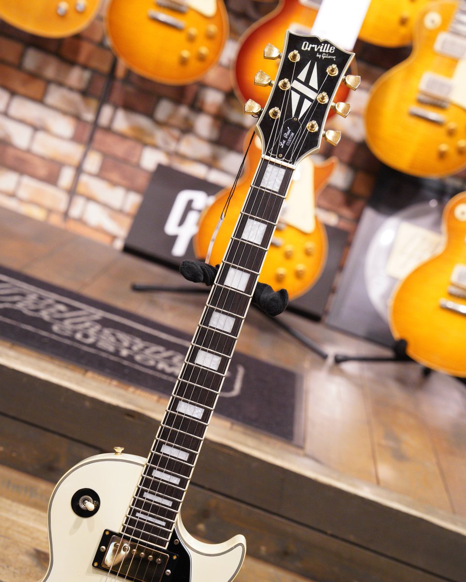 1988年製 オービルバイギブソン Orville by Gibsonレスポール 中古新入荷🔥 Orville by Gibson LPC / Les Paul Custom Alpen White