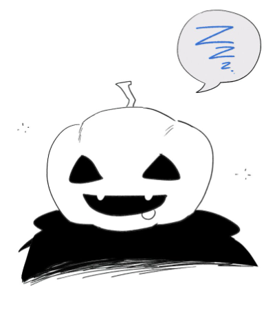 KnightPumpkin_O's tweet photo. "...?"

"Am I upset about my bulky, pumpkin body, you ask?"

"Wahaha! Good sir! You're quite the comedian!"

"No, no. I am not insecure about my stature."

"For my Rette tells me to eat ten times my weight every day! As a husband, I must make sure I don't disappoint my wife!" https://t.co/xk4TPd8kVr