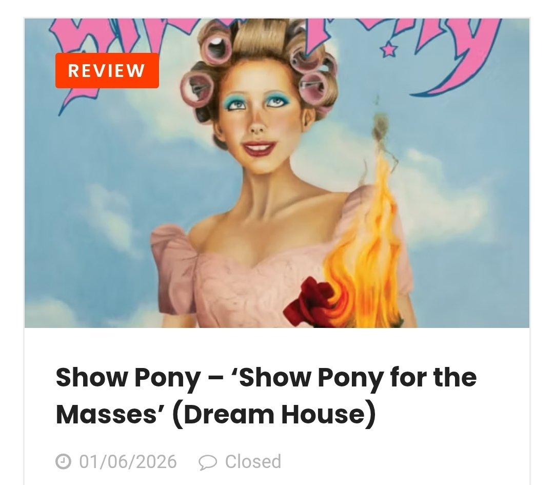 RPMNEWS1's tweet photo. https://t.co/ckSV8FznVi review from @gstans13 this time it's Show pony you should check it out https://t.co/0o3HmvGCk6