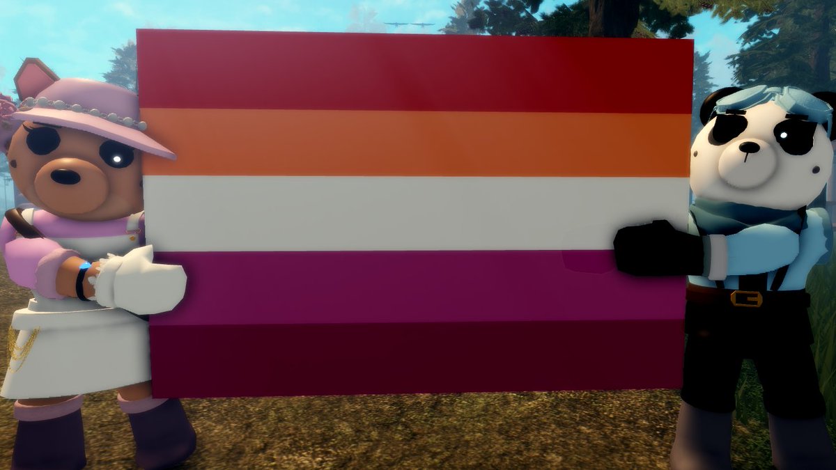 f0clr's tweet photo. so since it's pride month i wanted to come out as what i am so.. i used two of my favorite characters I made to reveal it, Meet Audrey &amp; Lailonie ♡ https://t.co/QU26nHDCS1