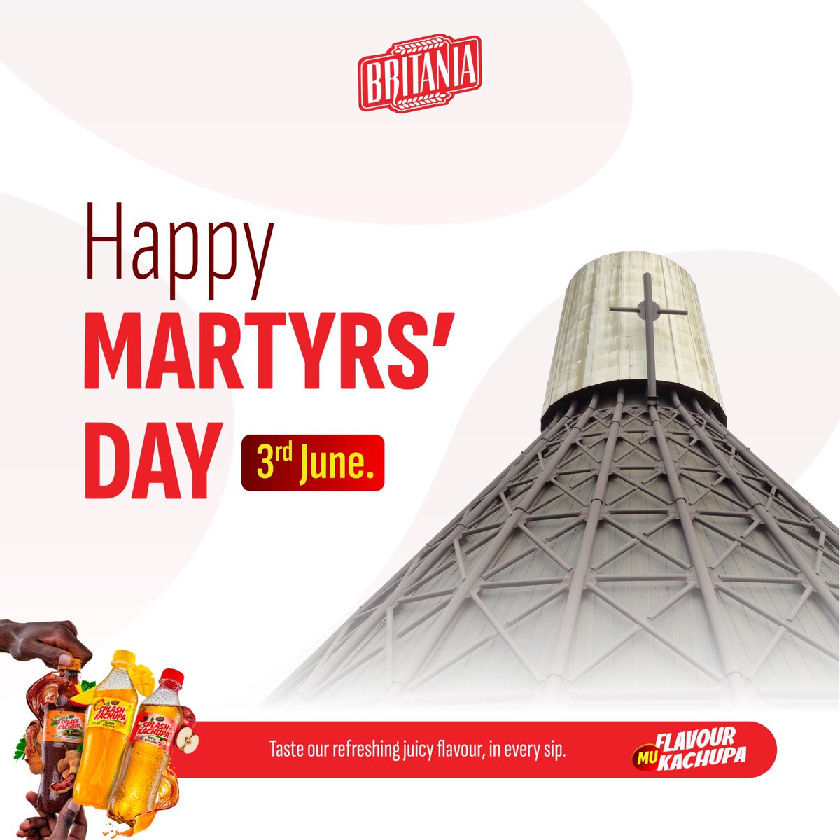 britania_uganda's tweet photo. Honoring the courage, faith, and sacrifice of the Uganda Martyrs. 🙏

May their legacy inspire us to stand firm in our values and beliefs every day.

Happy Martyrs' Day Uganda.🕊️ https://t.co/9rCS04CKuJ