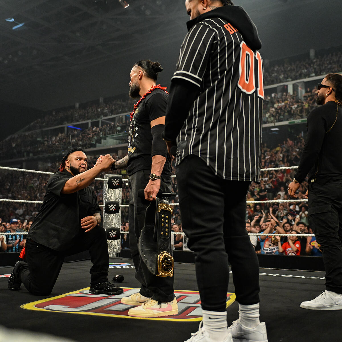 UndisputedReign's tweet photo. He Said "NOTHING BETTER THAN ACKNOWLEDGMENT DAY".

#RomanReigns https://t.co/1B1YctxAxm