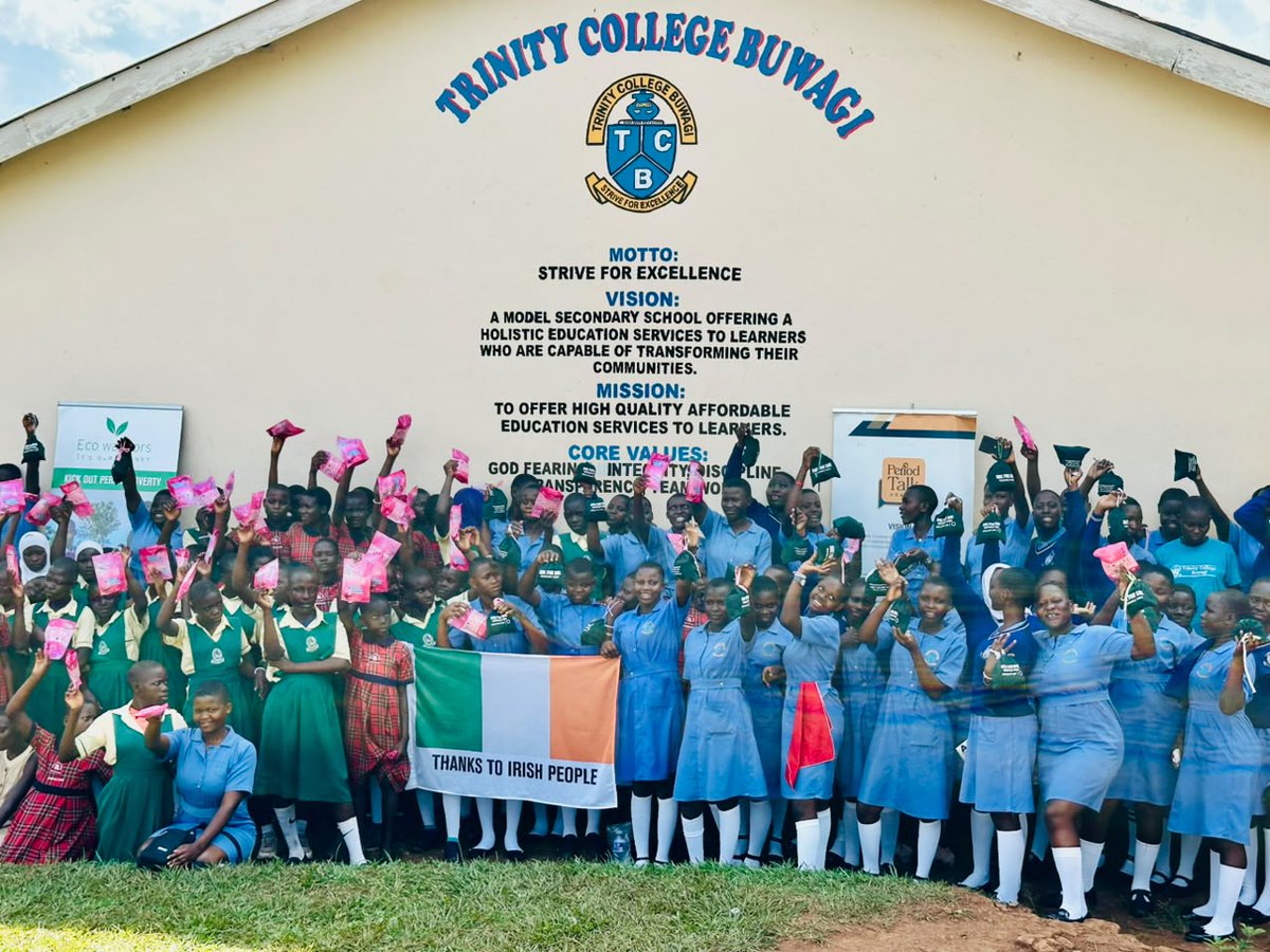 AllThingsJinja's tweet photo. On Saturday 30th May 2026, @Ecowarriors256 successfully delivered the #KickOutPeriodPoverty Campaign 2026, bringing together students, partners, educators, and community leaders to advance menstrual health awareness, men allyship, reusable pad access, and sustainable solutions.

From small-group learning sessions to the unveiling of sewing machines and distribution of reusable pads, today was about dignity, equality, and action. 

Congratulations to everyone involved for a good job weldone. 👊

#AllThingsJinja