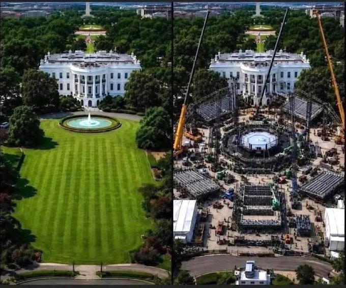 markhamowl's tweet photo. In ancient Rome, the senators would run gladiator sports in order to distract the populace from the failing empire. A perfect graphical representation of the collapse of a nation. #Trump #DestroyingAmerica https://t.co/bUz2FFVQj3