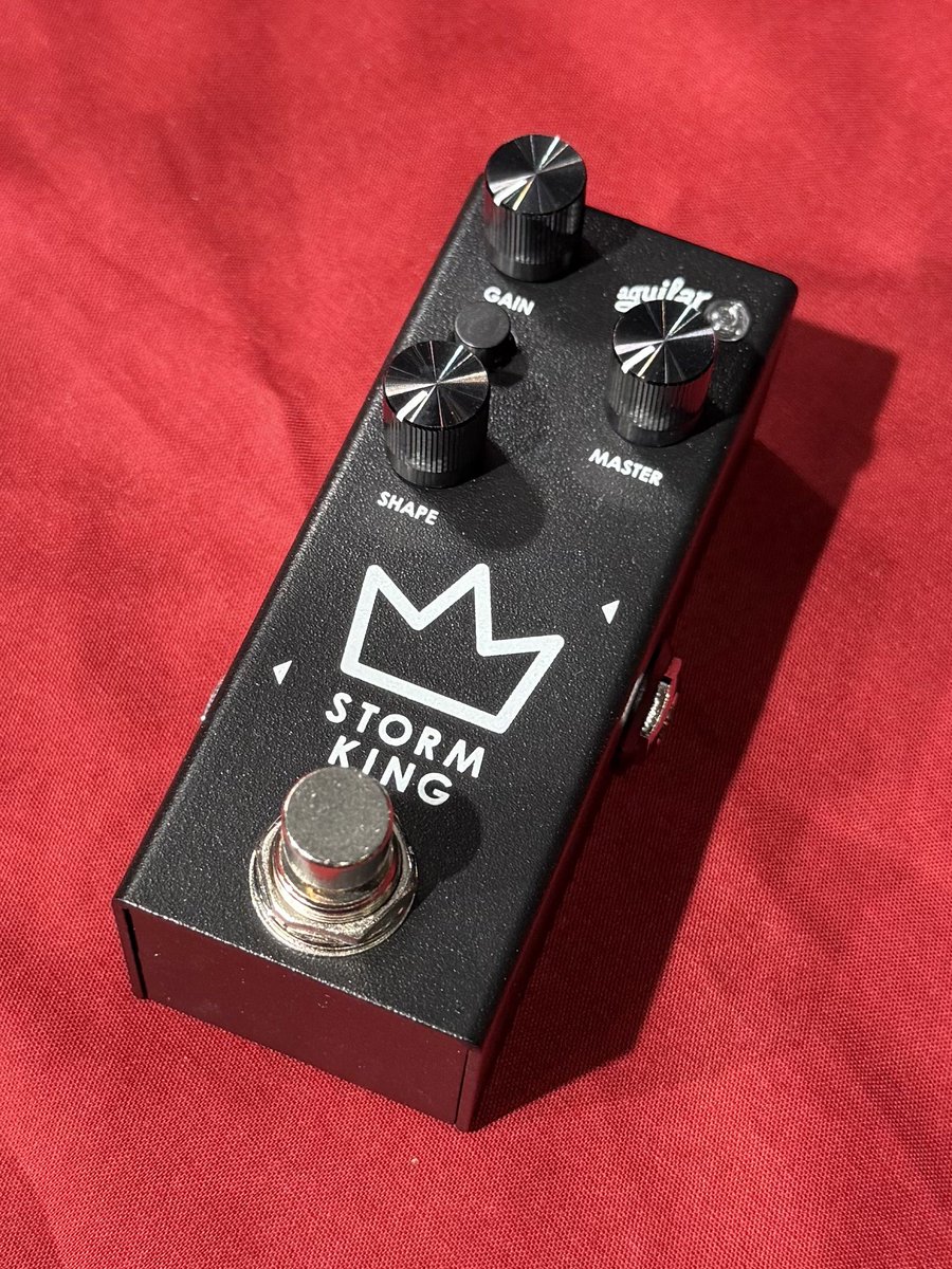 Aguilar STORM KING [Bass Distortion/Fuzz Pedal]入荷✨ 豊かな真空管