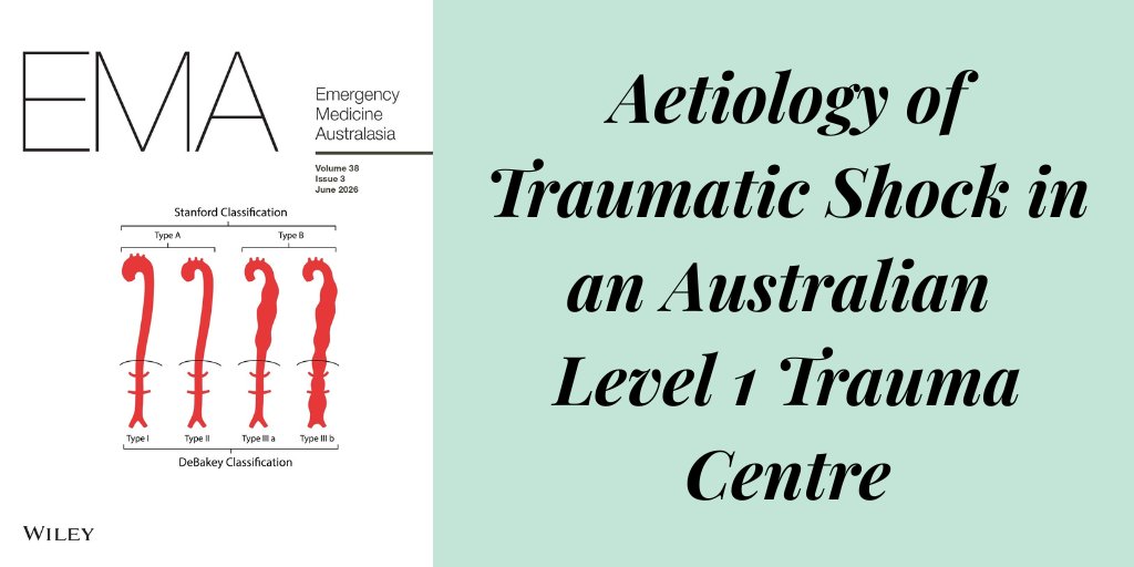 EMAJournal's tweet photo. #TraumaticShock

#OpenAccess

https://t.co/WRaPpLfbUp

@markcfitz
@cjgroombridge @trauma_jm
@WileyHealth @acemonline https://t.co/zV9j1eHp7P