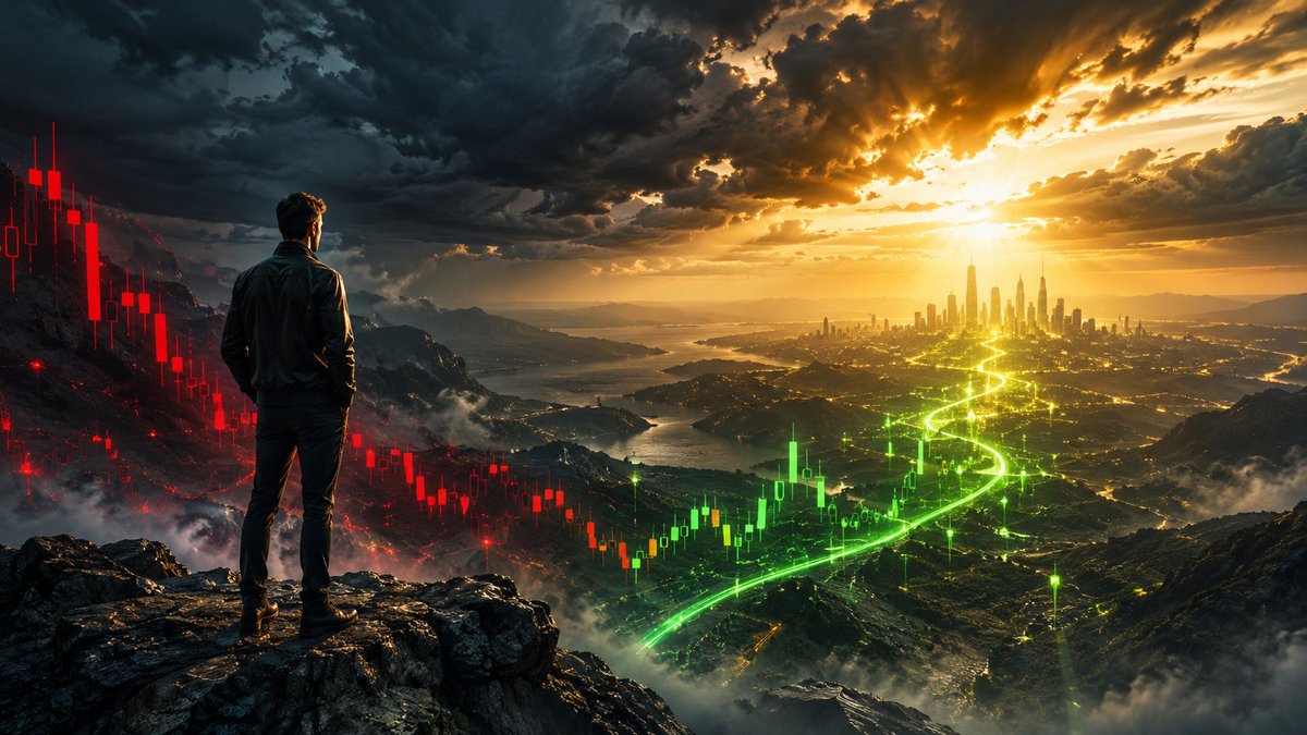 BProphesy45424's tweet photo. Red candles scare the crowd. 📉

But history shows that some of the biggest opportunities are born in the darkest moments.

The question isn't whether the market is red today...

The question is: Are you building your position while others are panicking? 👀

Bull markets reward patience. Bear markets test conviction.

#Bitcoin #Crypto #BTC #Altcoins #Investing #HODL #DCA #CryptoMarket