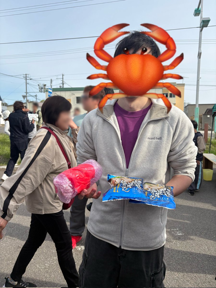 okhotskool's tweet photo. 網走で開催された「春カニ合戦in網走」に参加してきました🦀✨

カニまきやグルメなど、会場は大盛り上がり！
オホーツクの春の味覚をたっぷり満喫できました！

網走の“おいしい”と“熱気”を全身で感じた1日でした👏

#網走 #春カニ合戦 #オホーツク #北海道イベント #カニ #網走グルメ https://t.co/kTbCTOLf06