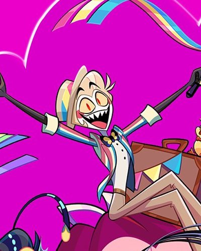 decoradoomed's tweet photo. potentially rent lowering gunshots:

lucifer is definitely something under the trans umbrella

baxter doesnt adhere to labels because they arent imperative to his work, he could be anything he is queer

niffty is the only straight hotel character

THE OUTFITS ARE CUTE ASF https://t.co/M2aXUzDMK3