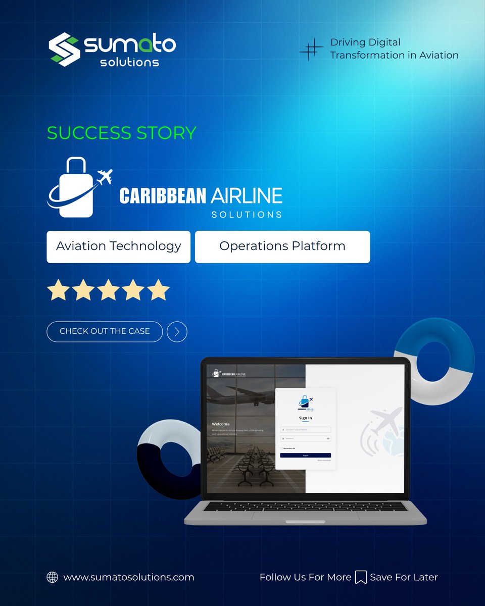 SumatoSolutions's tweet photo. Airline operations depend on reliability. ✈️

We built an Angular + https://t.co/9Z3oOyohr6 Core platform that streamlines flight bookings, scheduling, tracking, and internal communication bringing operational transparency across departments.

#SumatoSolutions #AviationTech https://t.co/1wTlbvDAjB