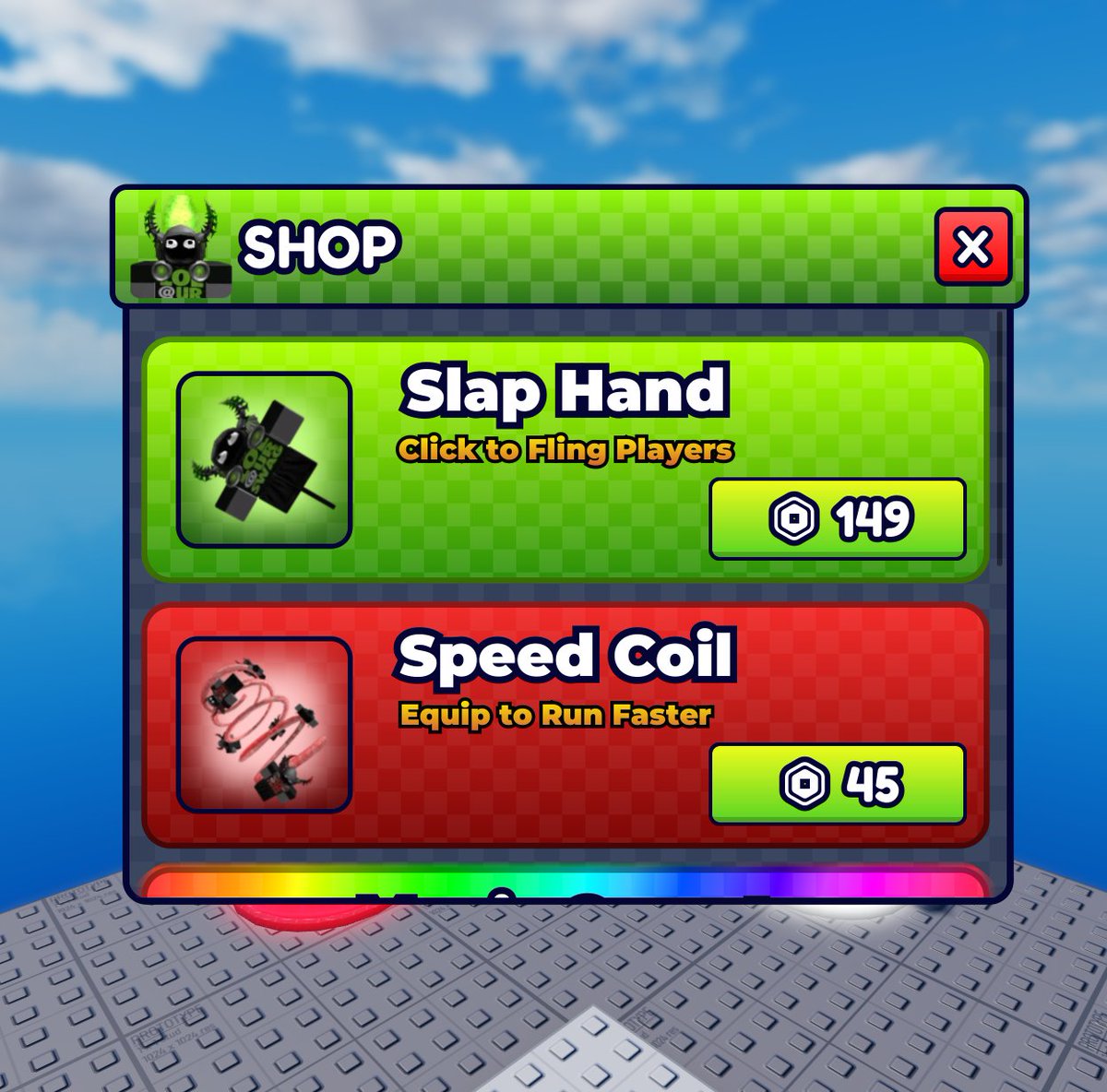 Declanitory's tweet photo. shop ui done 🤑🤑 https://t.co/ylQHrLQJ1W