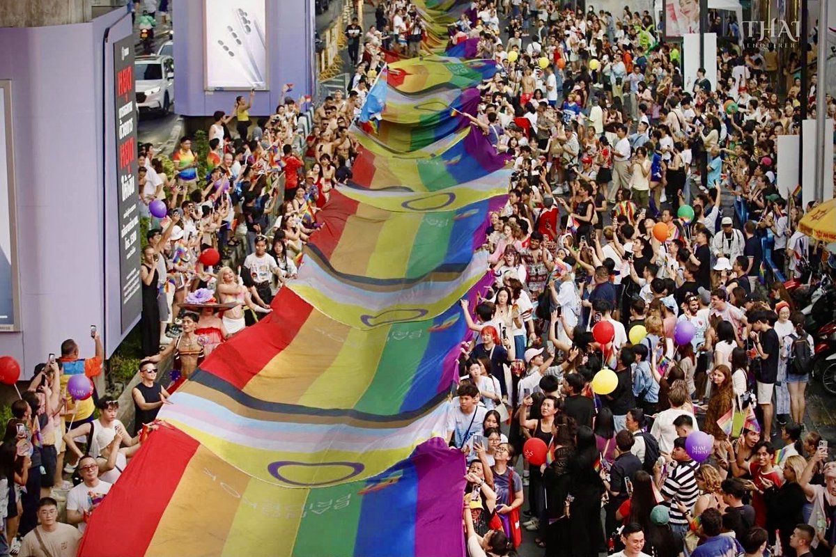boyslovehub's tweet photo. Thailand is pushing to host WorldPride 2030 and says it will do whatever it takes.

Government says diversity will be fully embraced and that progress will help create a freer and more equal society. The goal is to position the country as a leader in human rights. https://t.co/iI2wJTCWPK