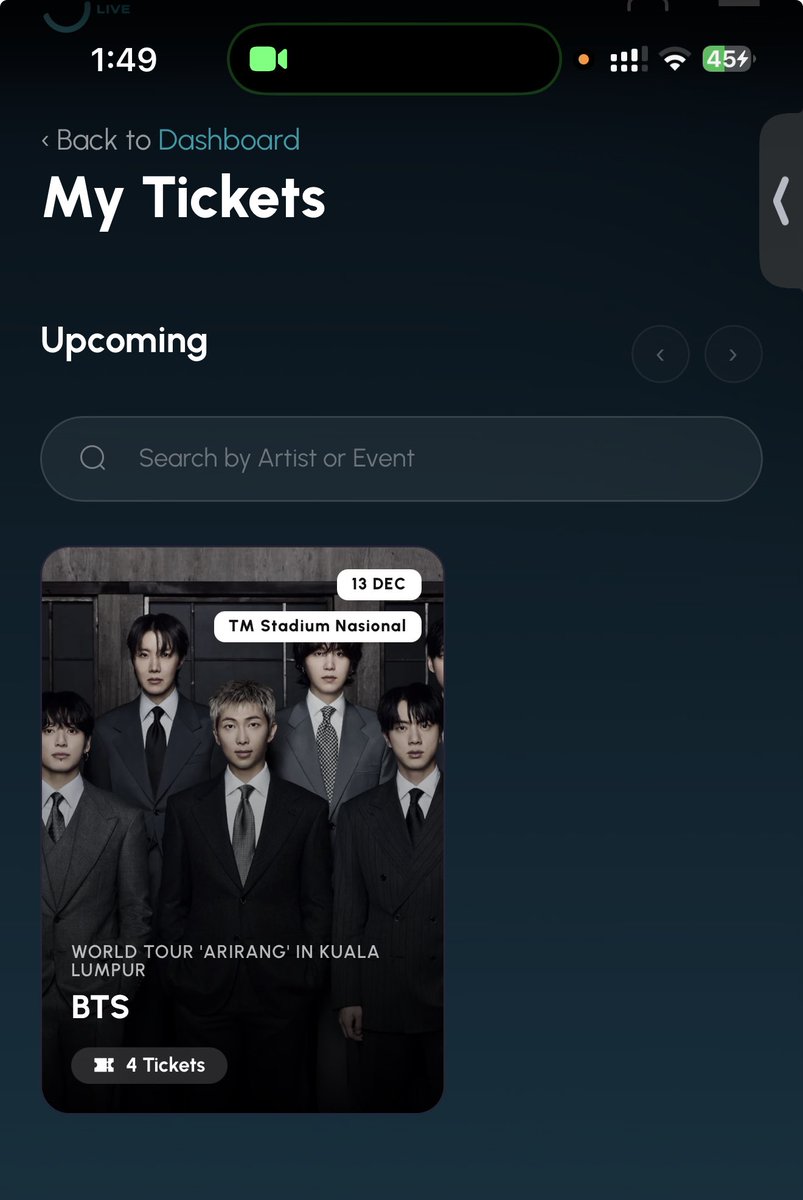 mingooboop's tweet photo. i'm seeing bts on my 30th bday !!!! 😭 https://t.co/SOjN8QKQBl