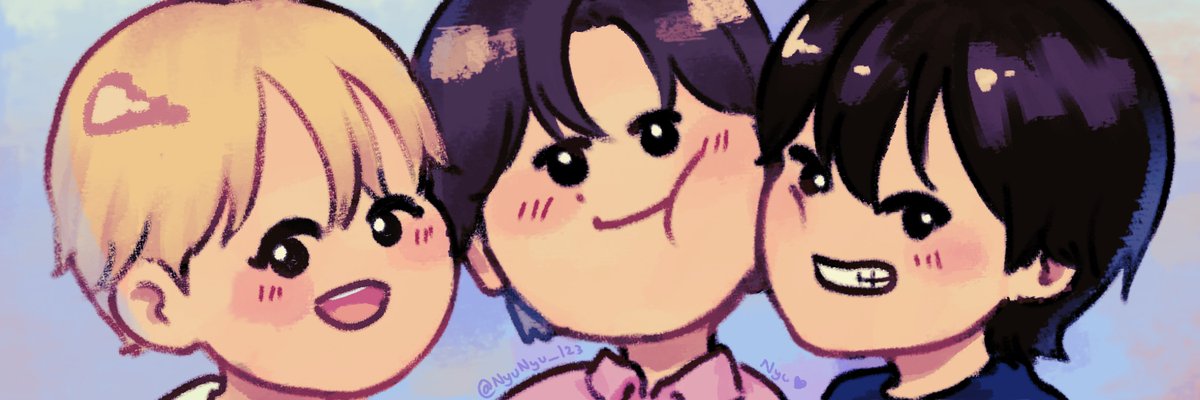 New banner. I wanted to draw suju kry together for a while