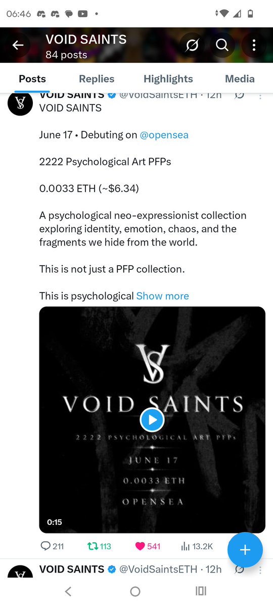 hosquire's tweet photo. @madamayo_ @_alphavault @VoidSaintsETH 0x50CC019EdF3ced6C88d549c483E3162799F4Ebf7 https://t.co/HdKMhThNKr