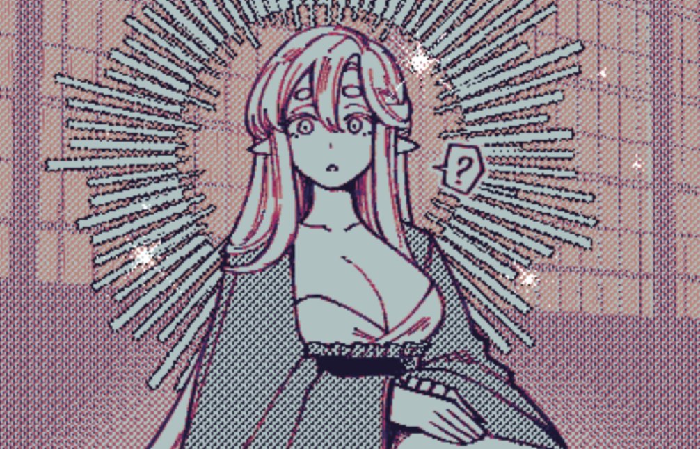 HI_N0_KAMI's tweet photo. ㅤ
✧ㅤEyes briefly widen , lips went agape . 𝘖𝘩 ? Now this is quite an interesting sight . Just what is it that she needs from her that it would warrant such a flustered face .

“ My lady , is there something bothering you ? ”
ㅤ https://t.co/8muqpYtAnF