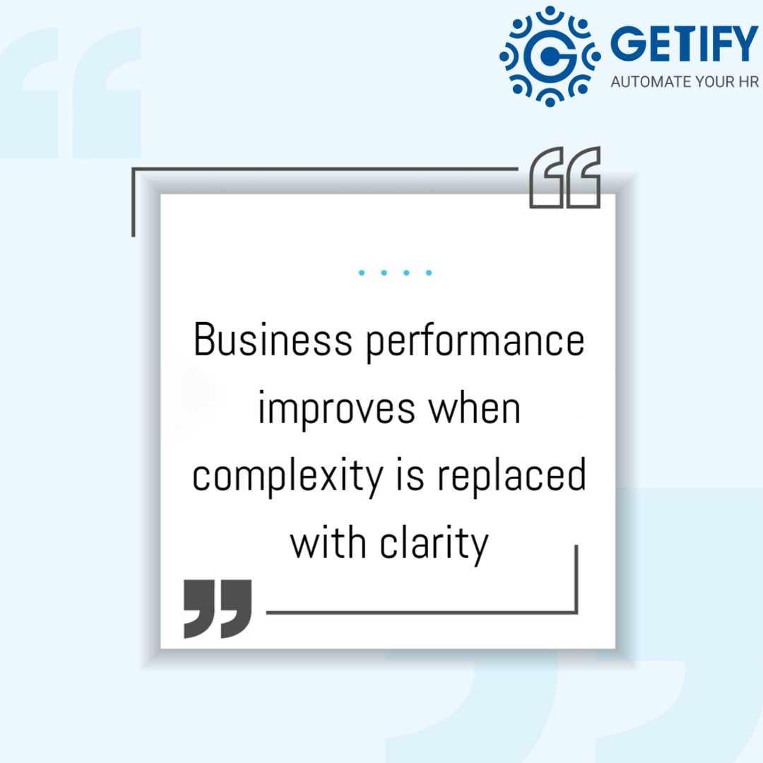 GetifyHR's tweet photo. Getify Wednesday Motivation

Business performance improves when complexity is replaced with clarity.
 
To know about us, visit: https://t.co/t2nj2lag8u

#Getify #Automate_Your_HR_Process #ComplianceMatters #BusinessGrowth https://t.co/Z5gl2nOTFa