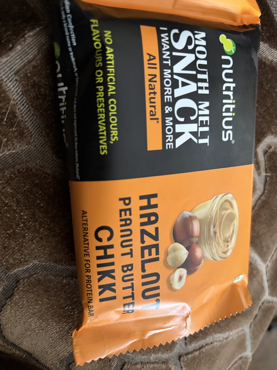 Pavanwa's tweet photo. From when this became alternative for protein bar 
#protein 
But this tastes really good #nutritius https://t.co/FWScC51QtY