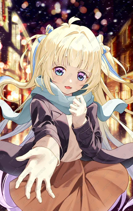 【お仕事報告】 24karat様()よりTOKENSPOT × Vtuber & Vライバー 冬のコラボ企画「思い出の冬」にて、 みやの様() 星河まりん様() 2名のコラボグッズのイラストを描かせて頂きました!