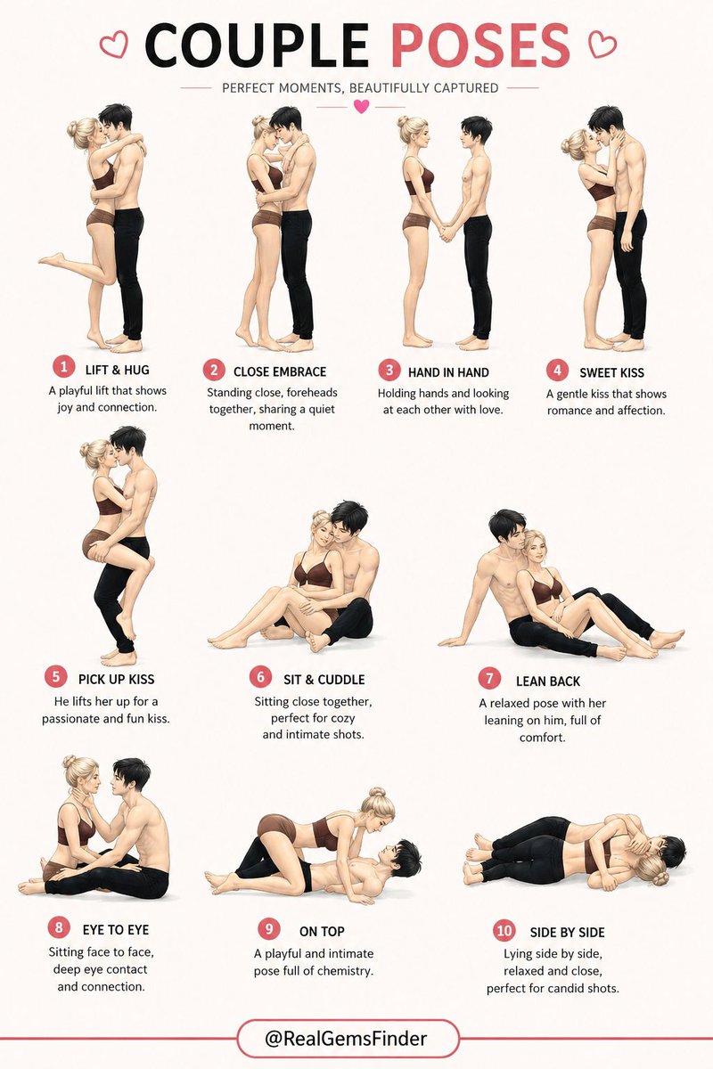 RealGemsfinder's tweet photo. Couple Pose Ideas https://t.co/5hVcy4l6zf
