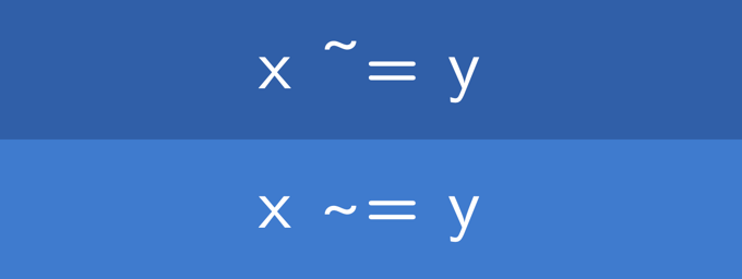 sameersismail's tweet photo. Computer Modern is gorgeous. But the way it positions the tilde like a diacritic is grating. So I repositioned the glyph in the TTF. https://t.co/LYqZCaAQXR