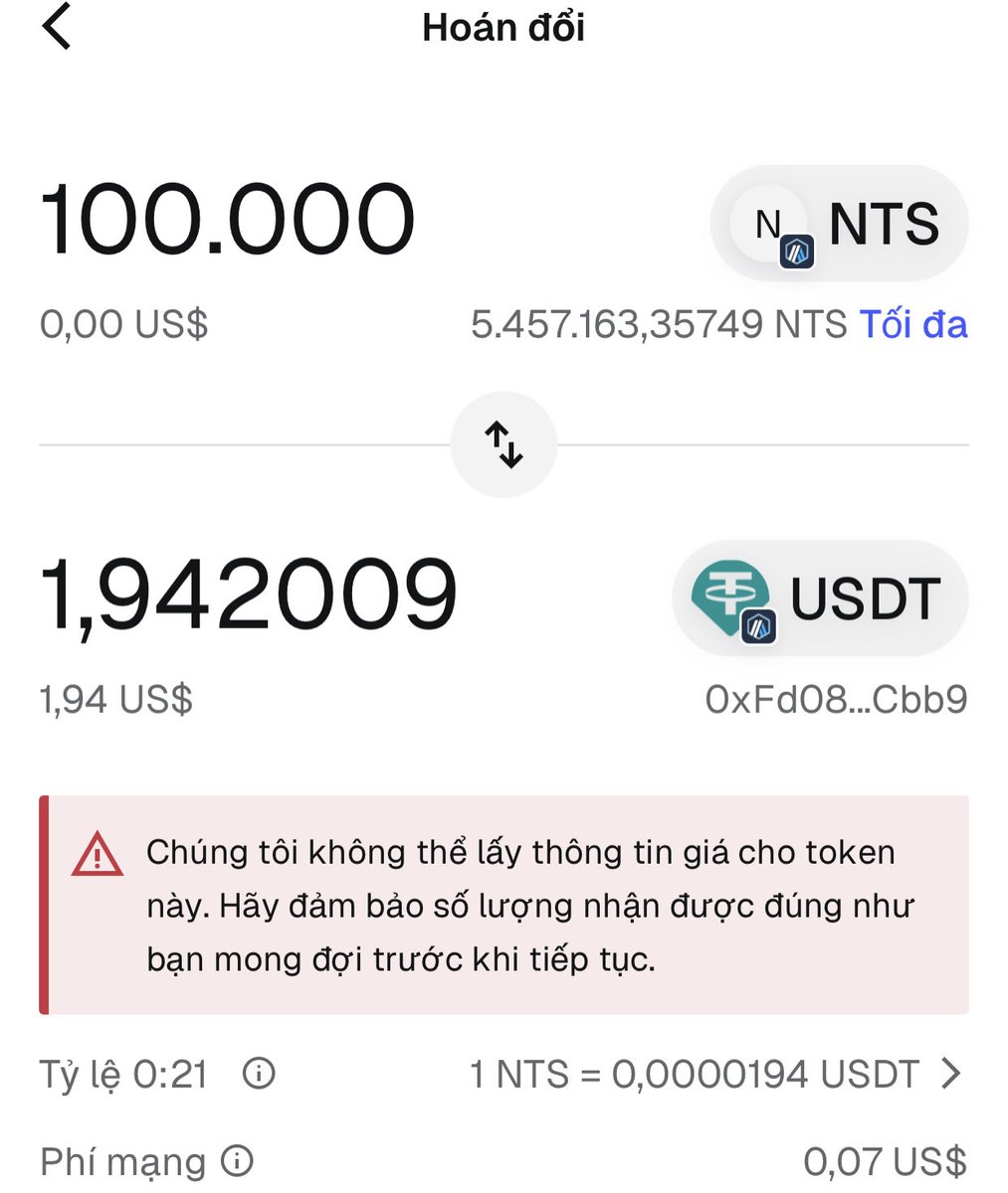 Ntsdigitaltrust's tweet photo. 🎁 NHẬN NGAY 100K $NTS — ĐỔI RA USDT ĐƯỢC LUÔN! 🎁
Tham gia ngay nhóm Niềm Tin Số | Digital Trust (NTS) để nhận quà chào sân cực chất:
💰 Quà tặng: 100.000 $NTS 
👇 Tham gia nhóm nhận Airdrop tại đây: 👇
[https://t.co/FOkU703sMk]
#NTS #Arbitrum #Airdrop #Web3 #Crypto https://t.co/21sqIppAev