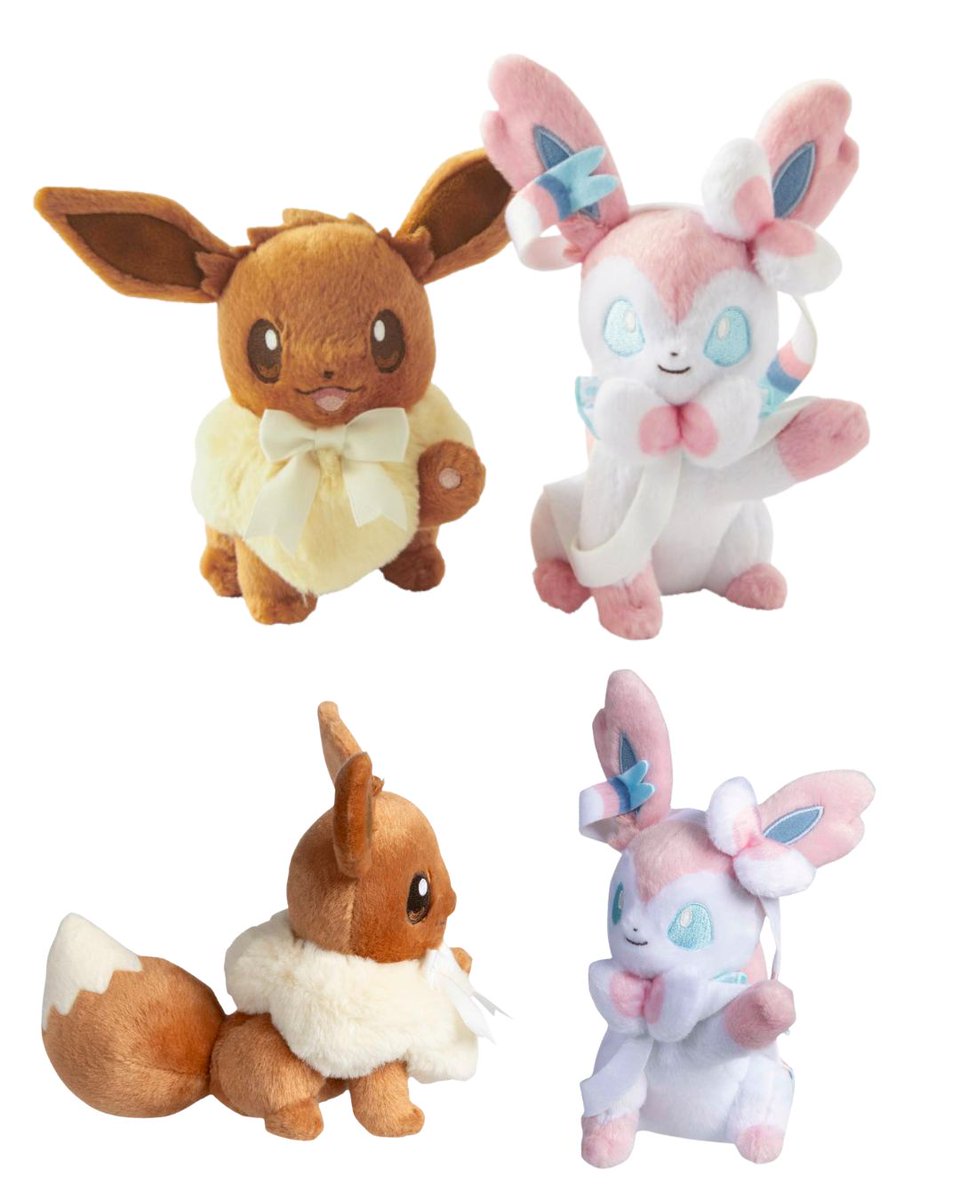 mecchaJP's tweet photo. Pokémon Eevee Collection - Plush Eevee, Sylveon &amp; many more 🐾✨ Check them out at the link below!
🛑 https://t.co/HnbgejDwLD
#Pokemon #Eevee #Sylveon https://t.co/7RcEwn9IYj