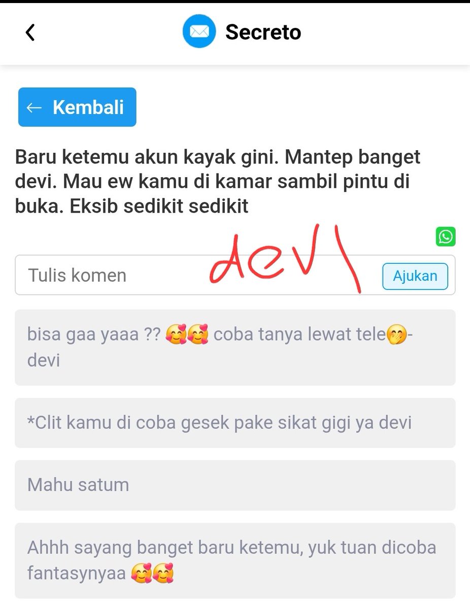 devislave2's tweet photo. tuan mau fantasynya terpuaskan? 

isi slot devi yukk 🥰🥰 https://t.co/I5WlnMivxs