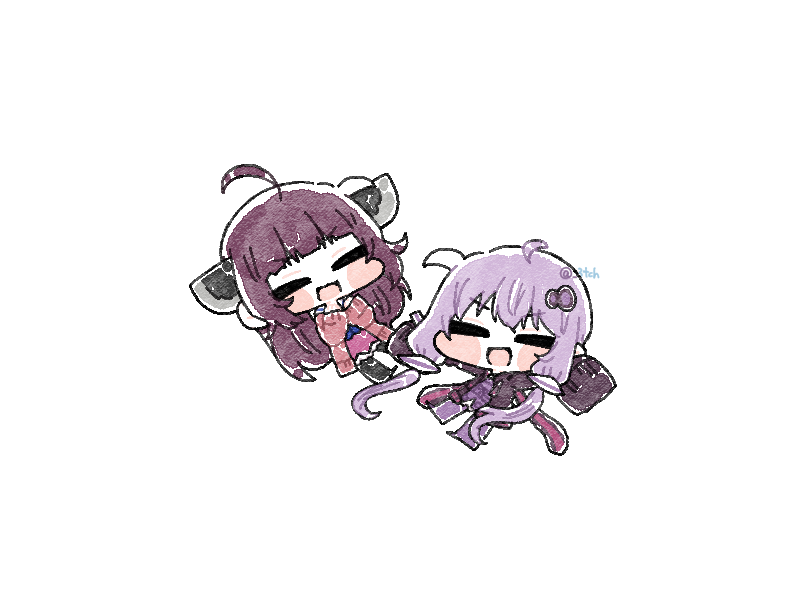 _3tch's tweet photo. #きりたんキラキラ金曜日
もにもにゆかきり https://t.co/kXNEccZ4ph