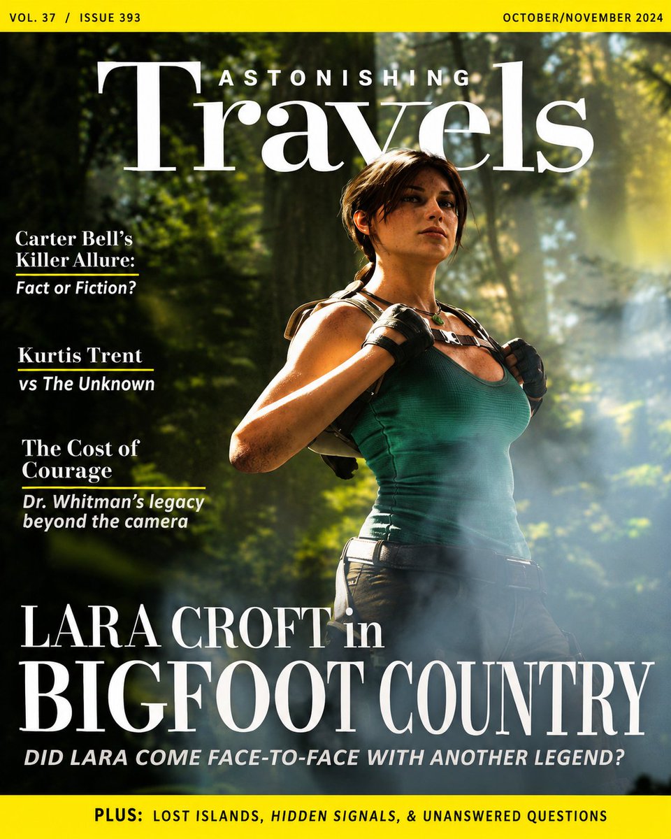 17Stjb's tweet photo. Heres a Quick AI Recreation of the new Mag from the Trailer of #tombraiderlegacyofatlantis maybe @TombRaidrArabia can make for us an amazing version of it <3 @CoreDesign_com @TaphneM @SusieGander https://t.co/6X98Ewssil