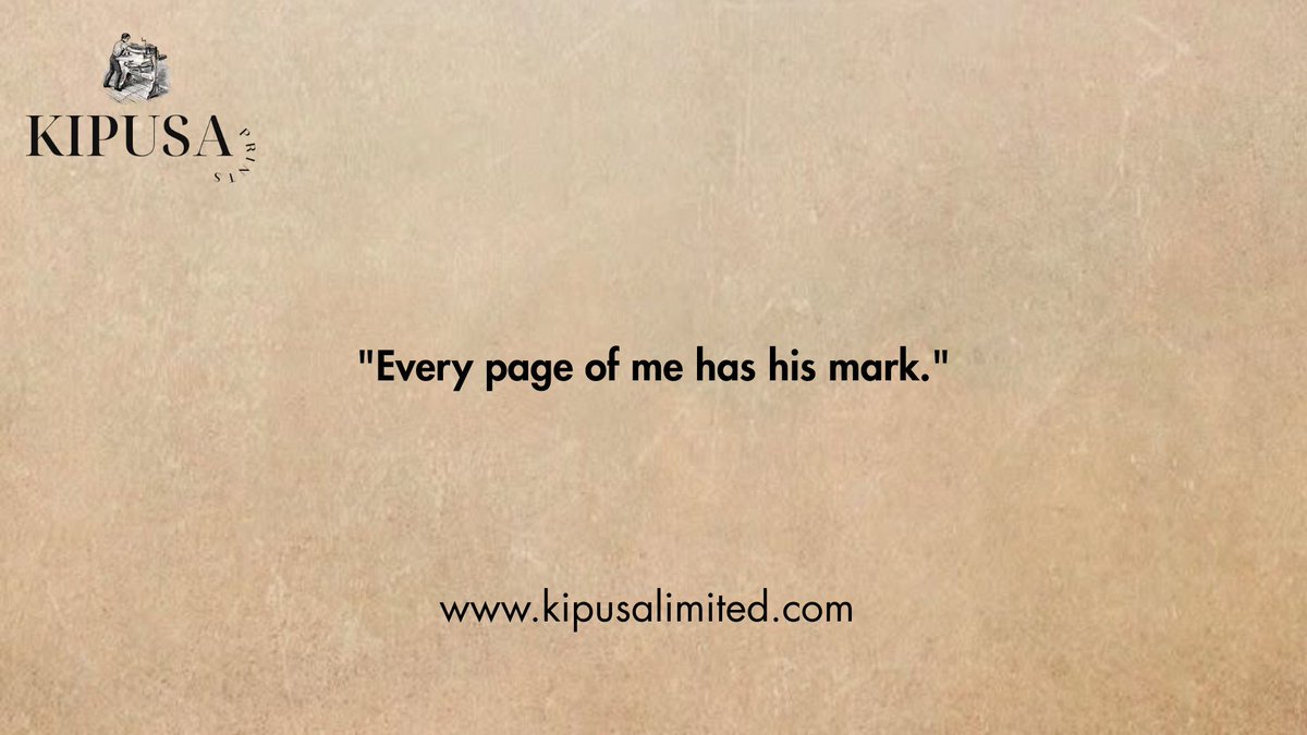 KsCopyShop1's tweet photo. A father helps shape the story of your life. His influence remains long after childhood, woven into the choices, values, and memories that define your journey.
#LifeStory #Fatherhood #Kipusa #Legacy https://t.co/SgFOrRr21U