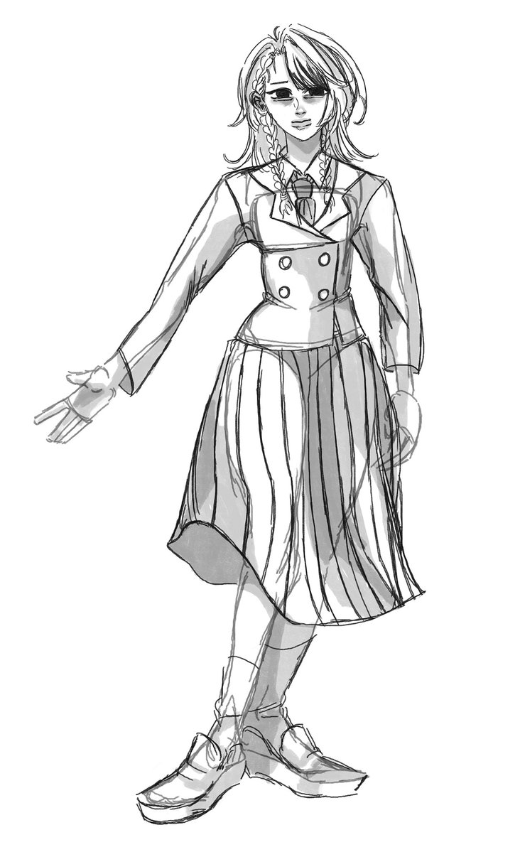 iftvr's tweet photo. #oc redesign 
#sketch #characterdesign https://t.co/Un3w8O40dq