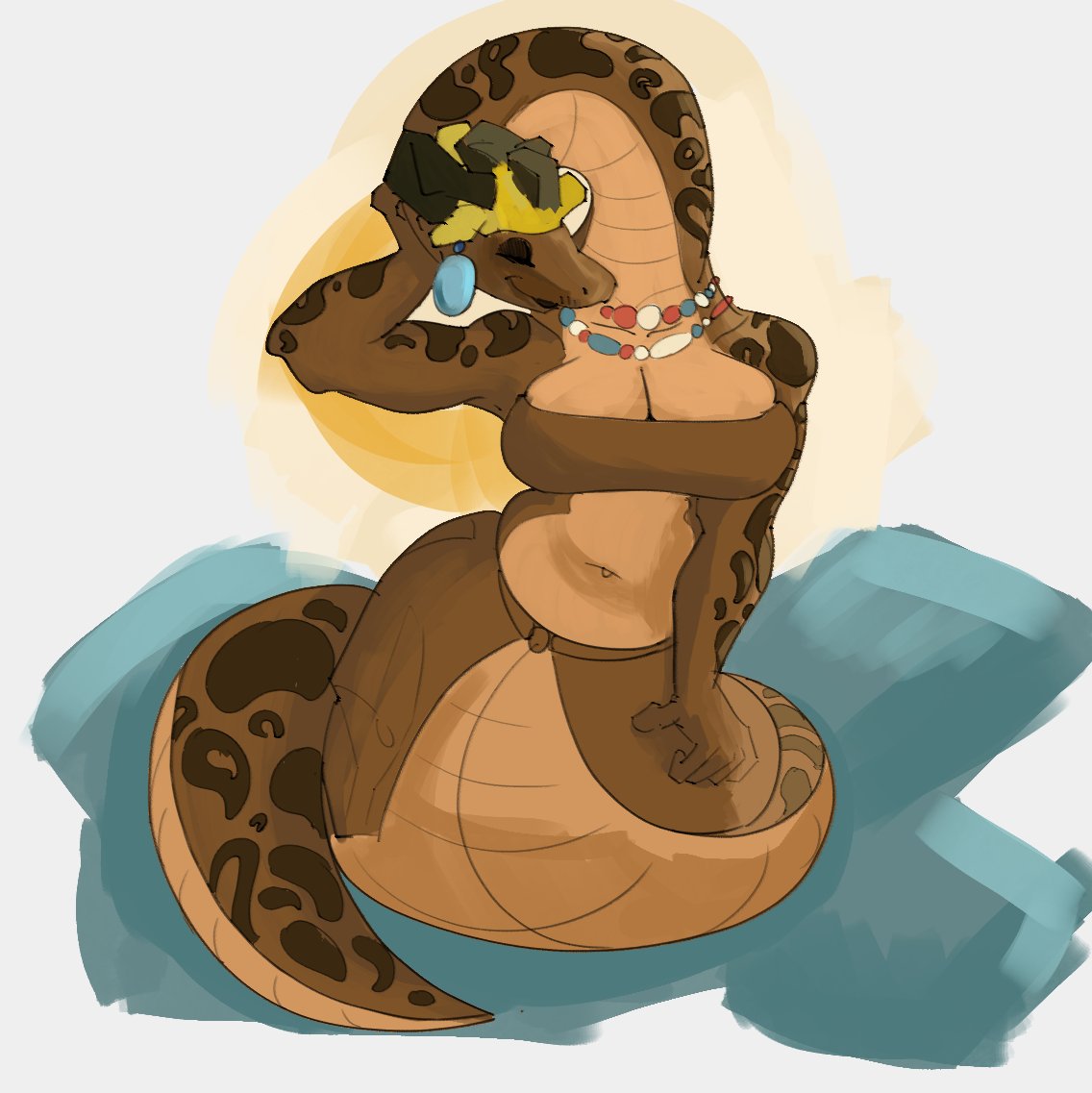 Inzerkin's tweet photo. I cannot resist beautiful snake women https://t.co/yVMwMu8fLO
