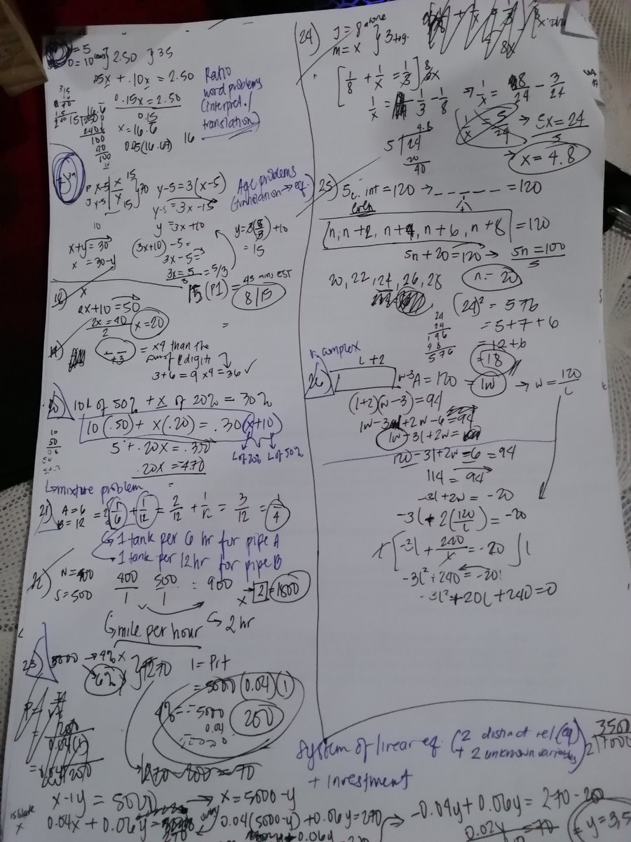 zaynazhie's tweet photo. [D27~] upcat rev study log ! 🌻

more maths!! 🫠🤓 practiced &amp; studied problem questions i found difficult in my rev cent's mock exam (mar-april) 

#studytwtph #upcat https://t.co/7wpBdRe8RV