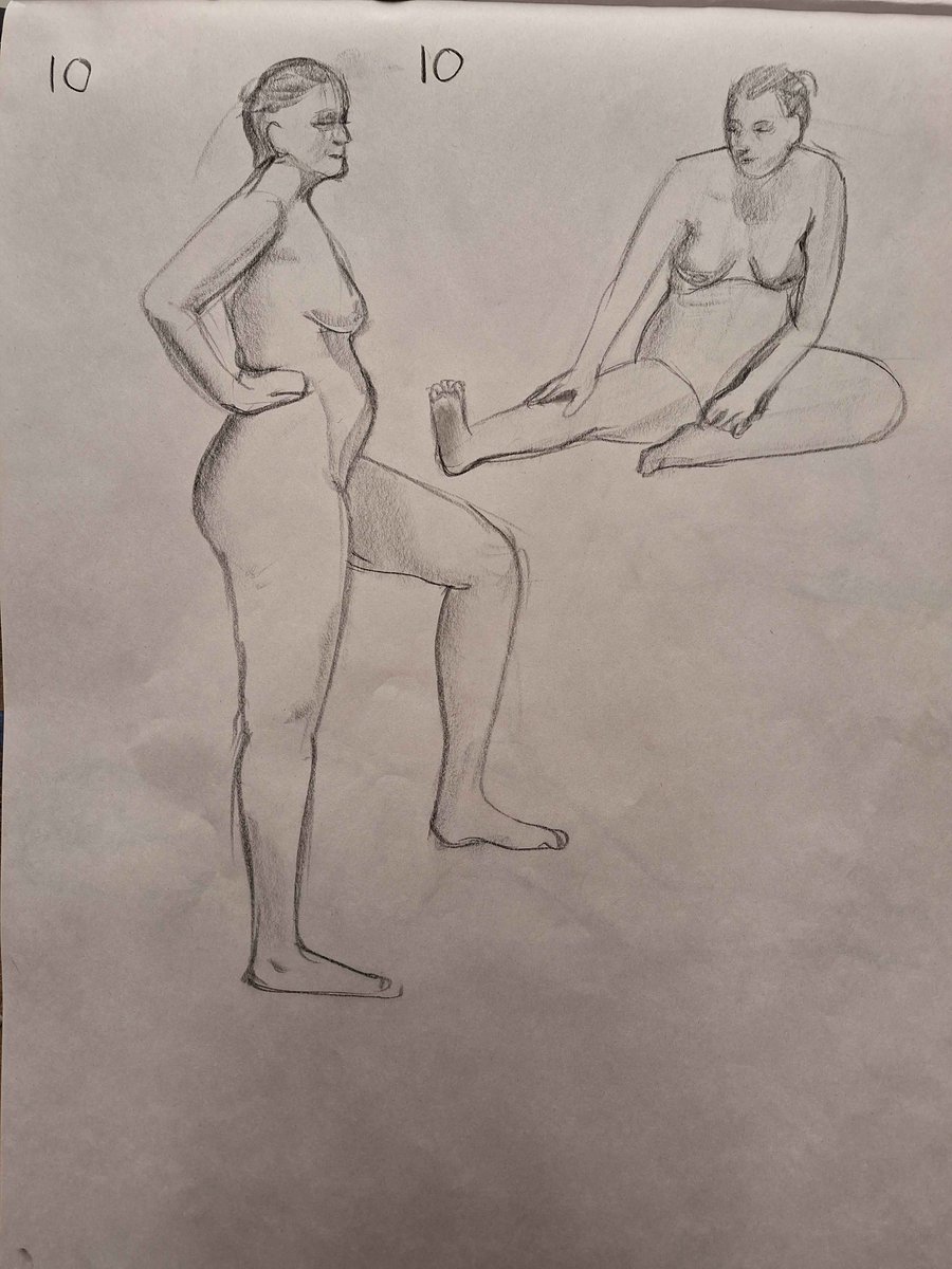doublejonart's tweet photo. Live Model Drawing 38.2

This was a short week for me and I didn't get to the long poses as I had a character turnaround project to complete for the month! https://t.co/WNDMorZpM5