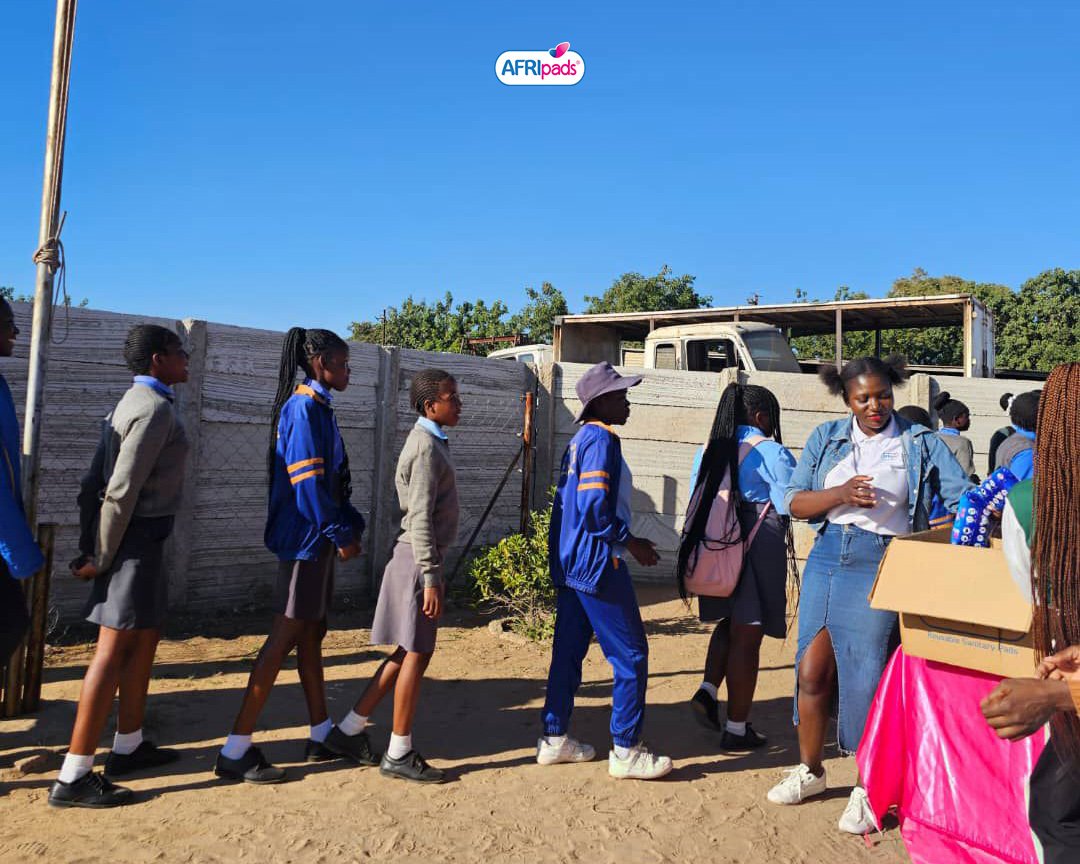 AFRIpads's tweet photo. As a part of our Menstrual Hygiene Day Celebrations, AFRIpads, in partnership with Sanitary Aid Zimbabwe Trust to distribute 150 reusable sanitary pads to learners in Mabvuku, Zimbabwe.

We are proud to support menstrual health and education and to work alongside partners helping to expand access to reusable menstrual products in their communities.

#MenstrualHygieneDay #PeriodFriendlyWorld #MHDay2026